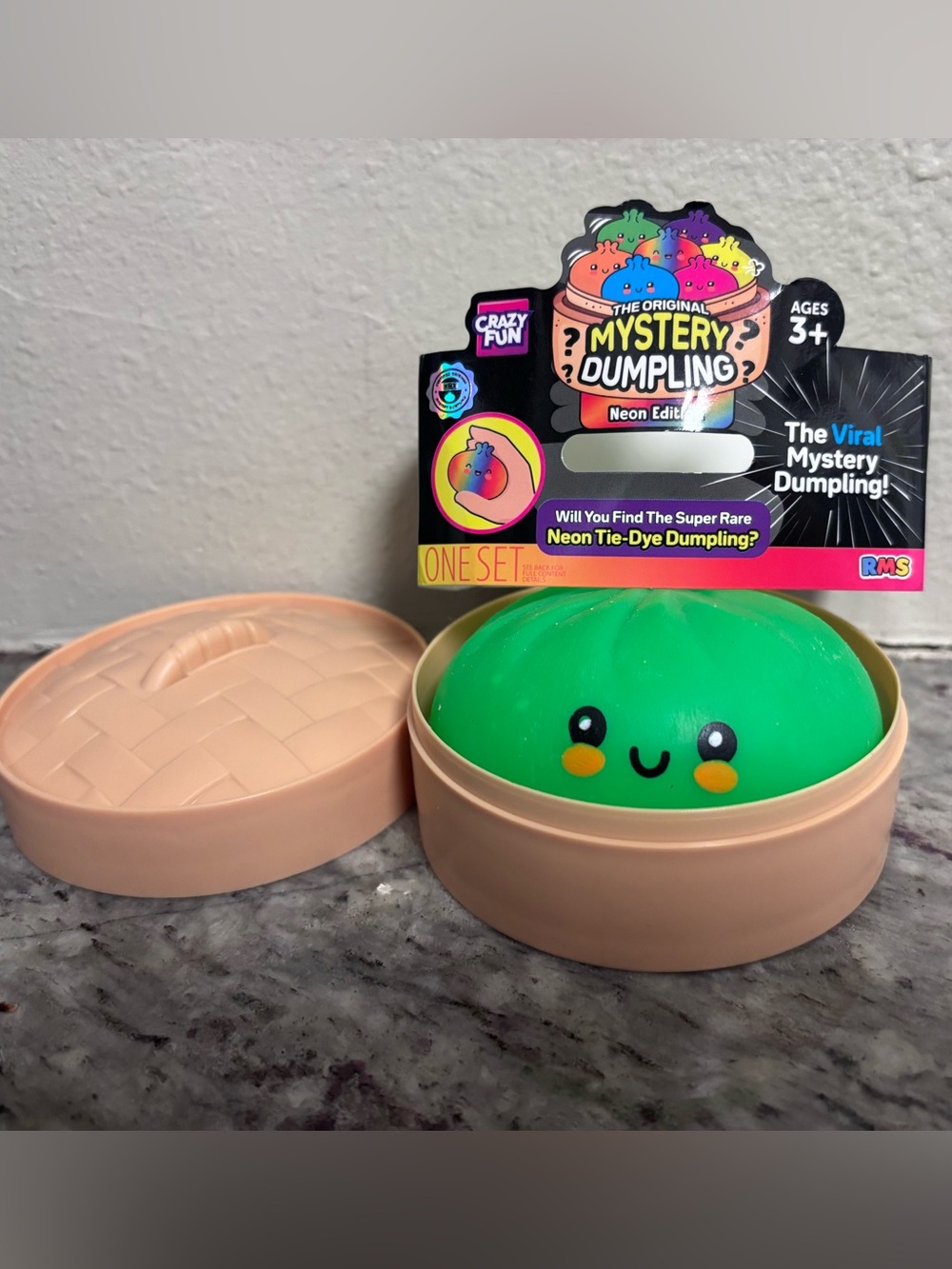RMS Mystery Dumpling Neon Tied Dye Edition - Confirmed Green
